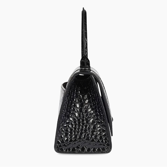 Balenciaga Black Embossed Mini Bag - Picture 3 of 8
